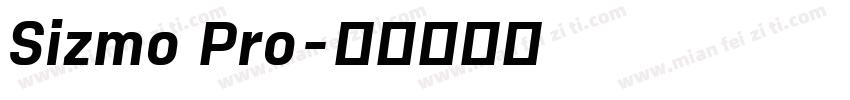 Sizmo Pro字体转换